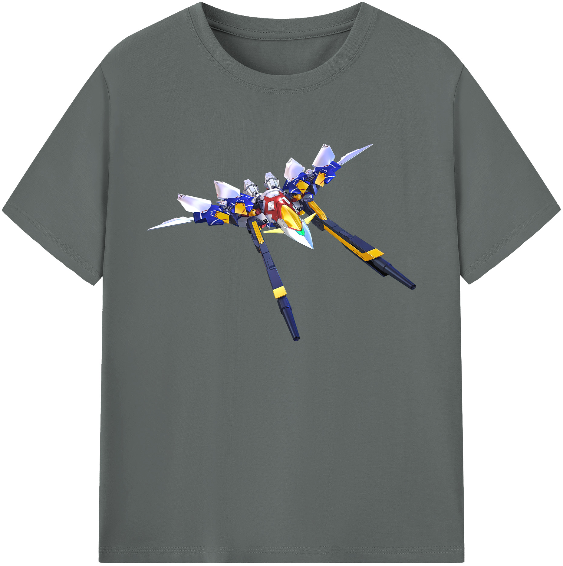 （画像用） 機動戦士ガンダム Mobile Suit Gundam 綿100％ メンズ半袖Tシャツ｜肌触りやわらか＆通気性